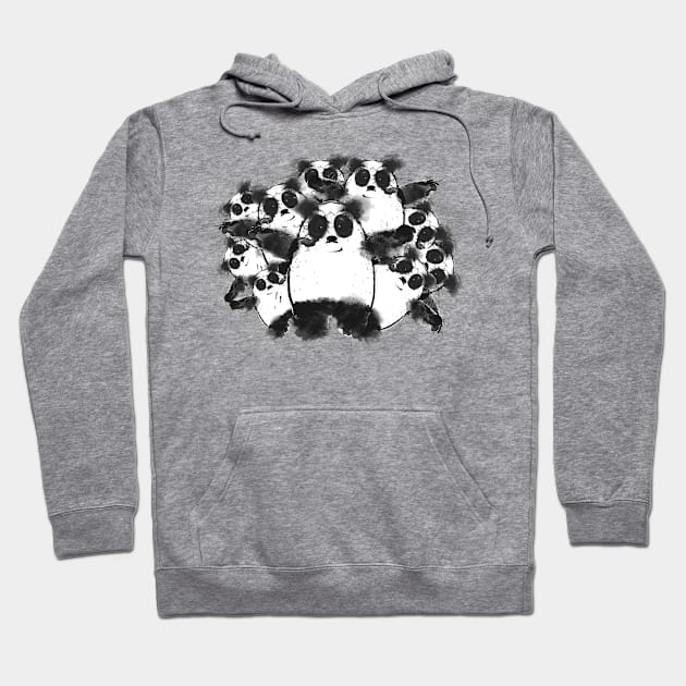 Pandas Hoodie by Bongonation